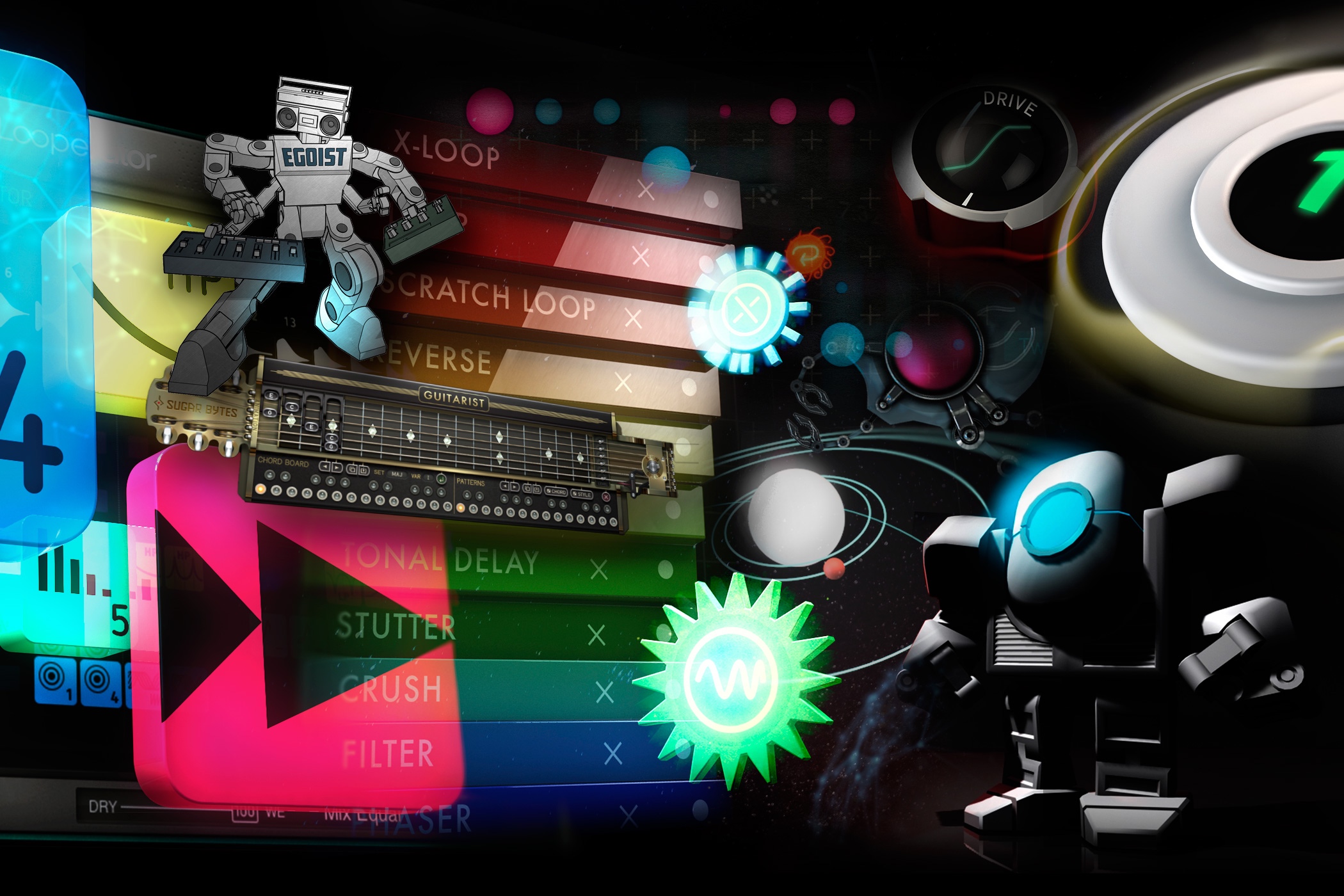 Sugar Bytes效果器插件包，Sugar Bytes bundle 2025.12 支持MacOSX版本