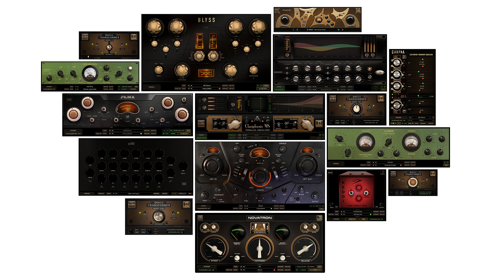 Kush Audio效果器插件，Kush Audio Bundle v2025.11 [U2B] 支持MacOSX版本