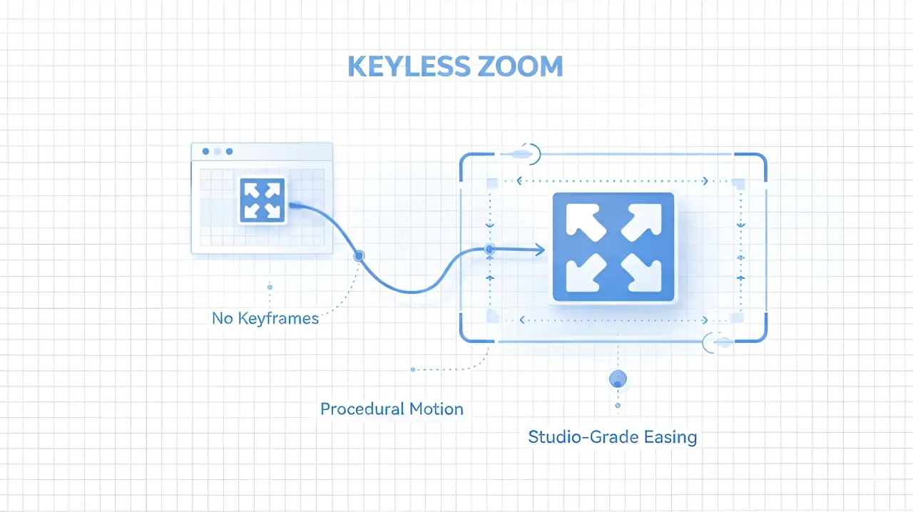 Keyless Zoom v1.0 摄像机运动变焦缩放工具
